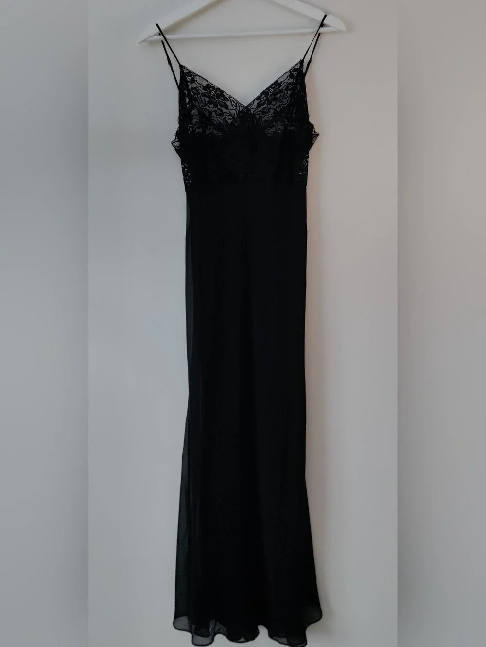 Y2k Vintage Claire's Rose 100% Silk Lingerie Gown Medium - Picture 1 of 11